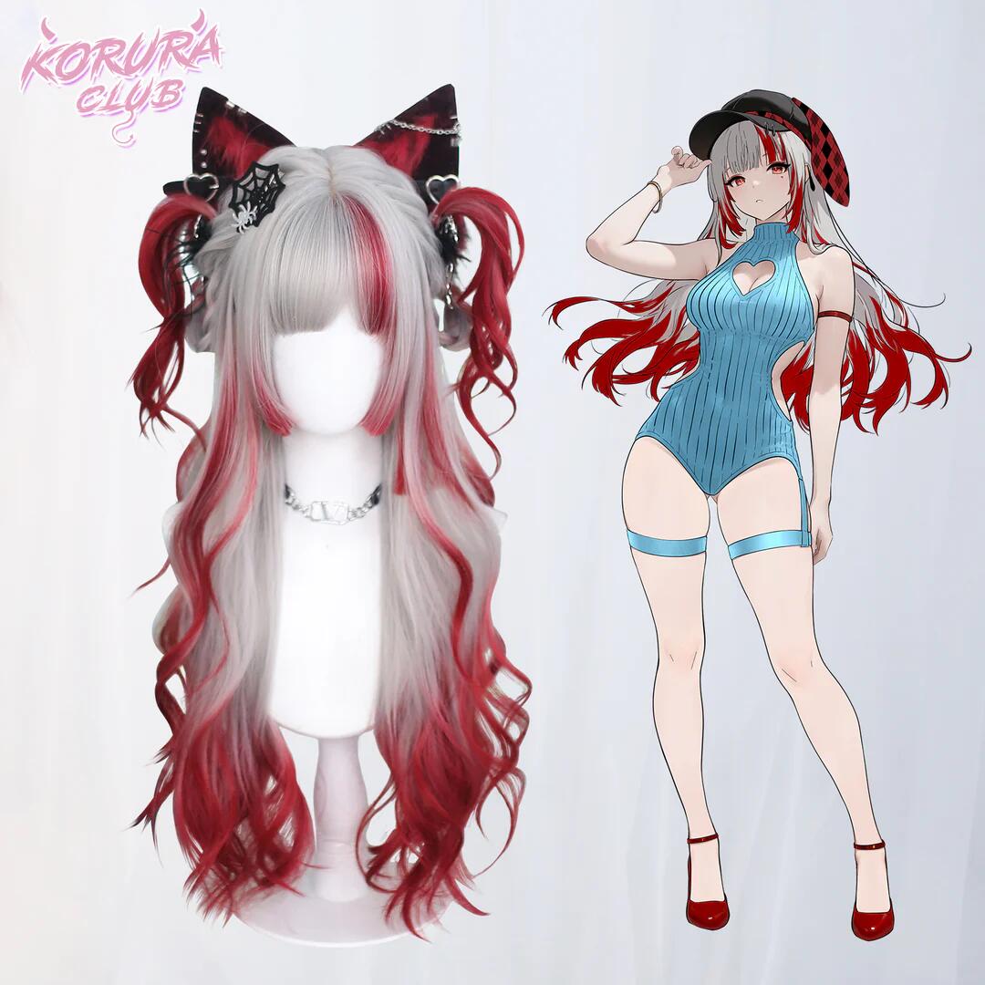 Korura Original Wig #008 – AkaiYoru Hime