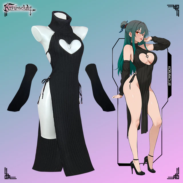 Heart-Shaped Cheongsam KO59