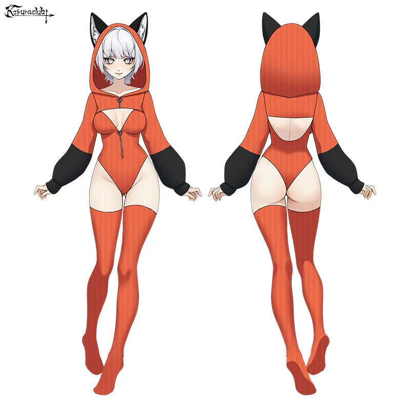 KORURACLUB-CUTE FOX BODYSUIT SR22
