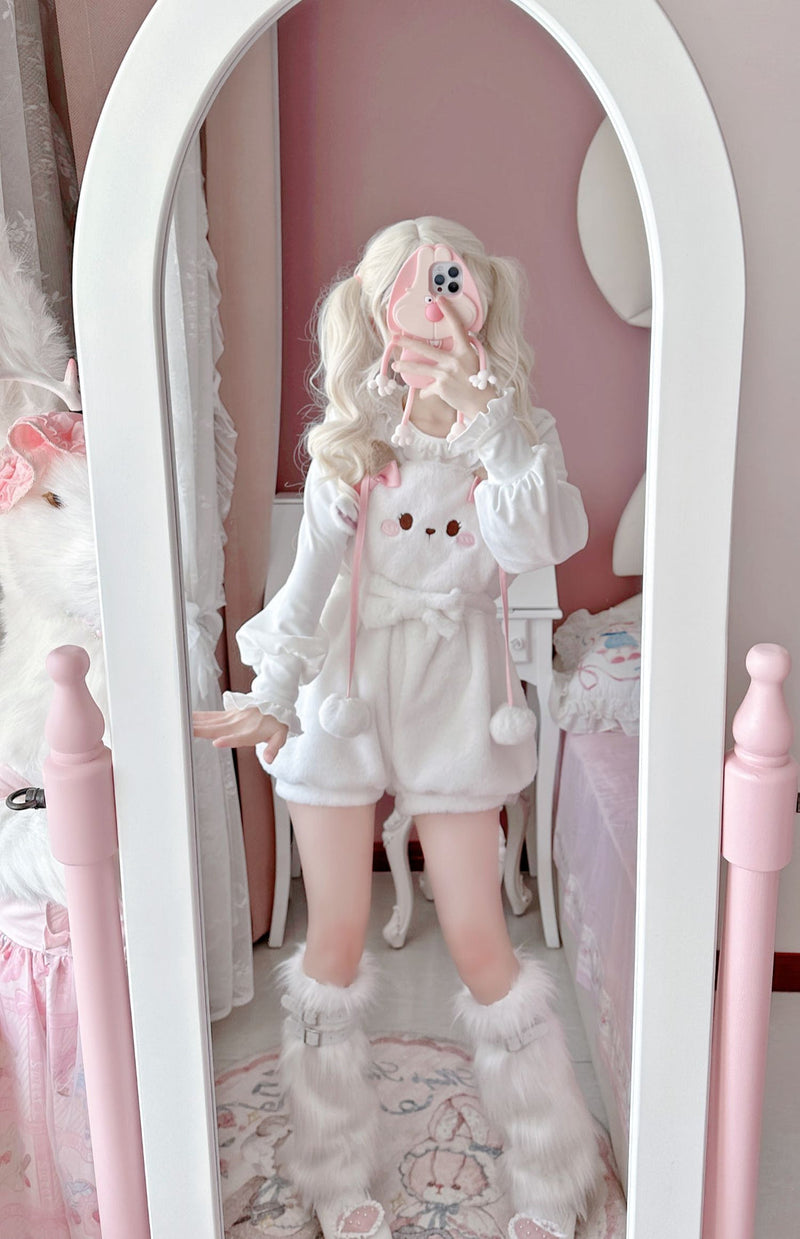 Cute Lolita Bear Suspenders S124