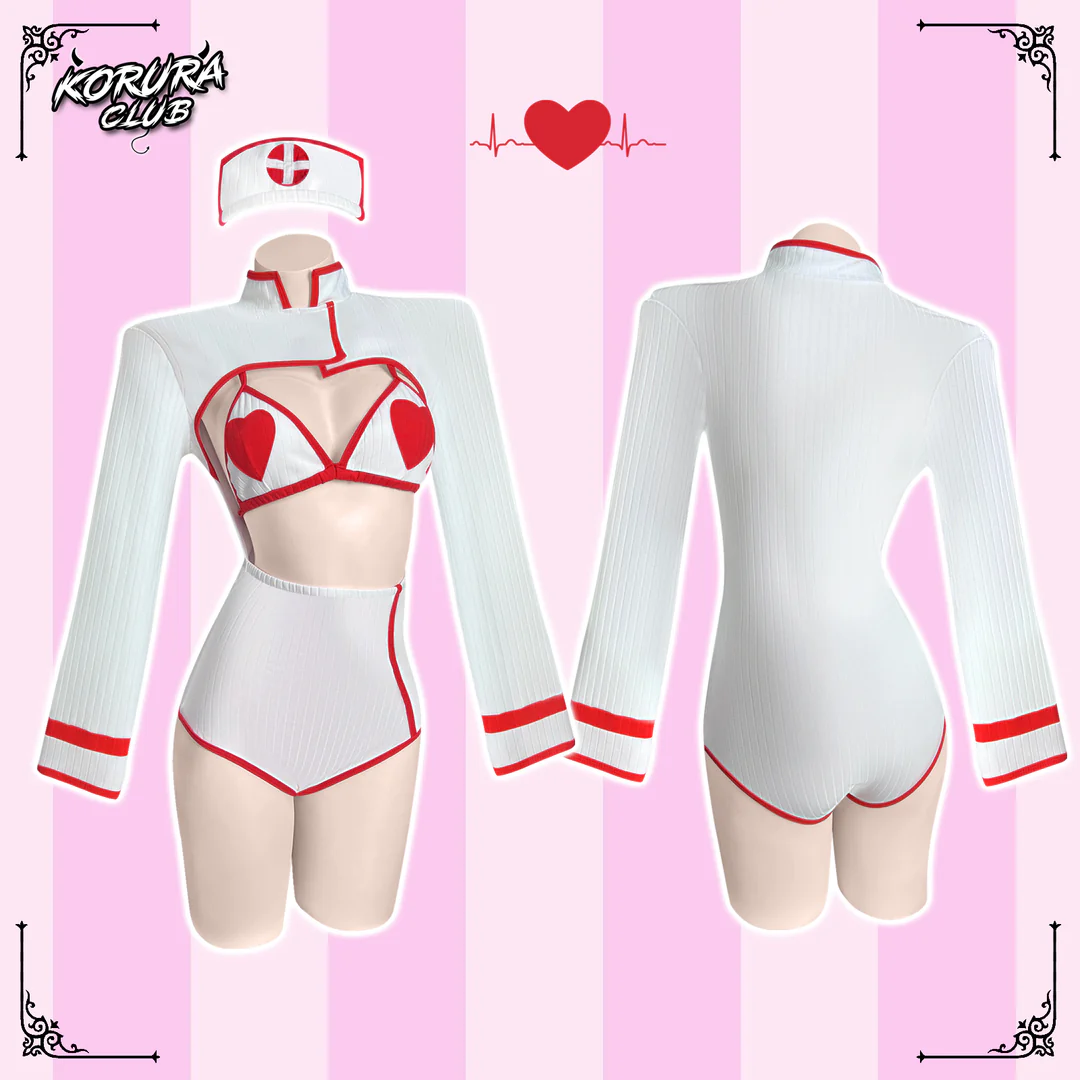 Pre-sale Cosplay Heart Nurse Costume KO120