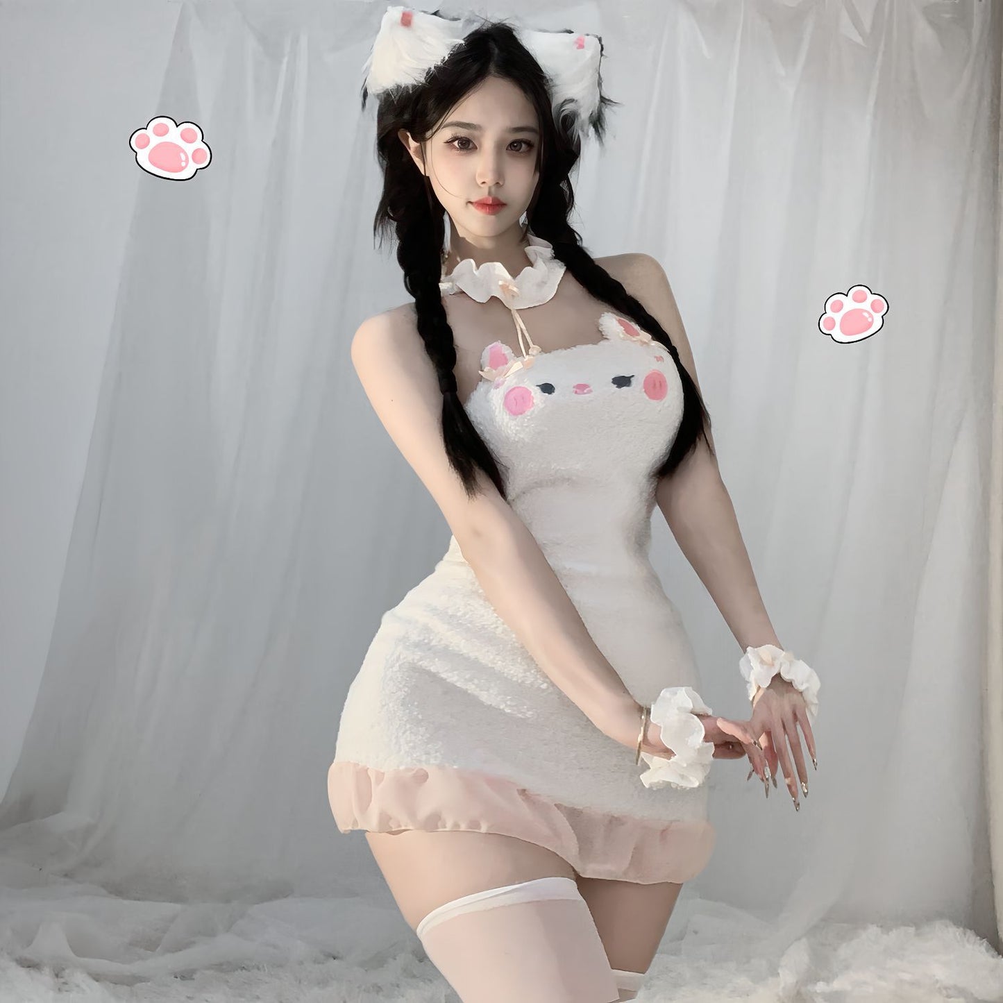 White bear suit S590