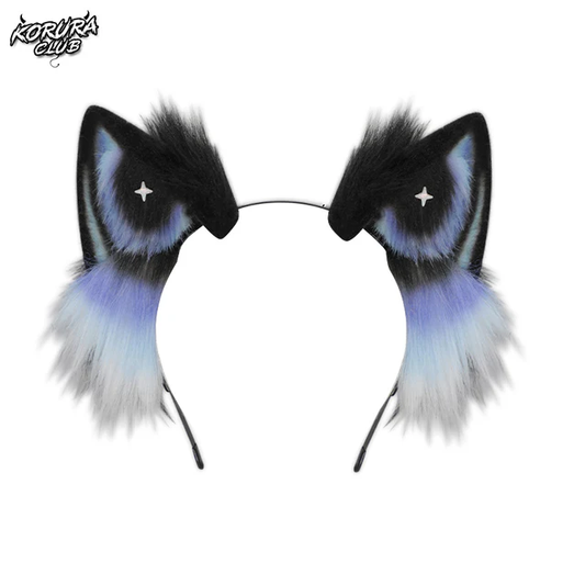 Plush cat ear headband KH20