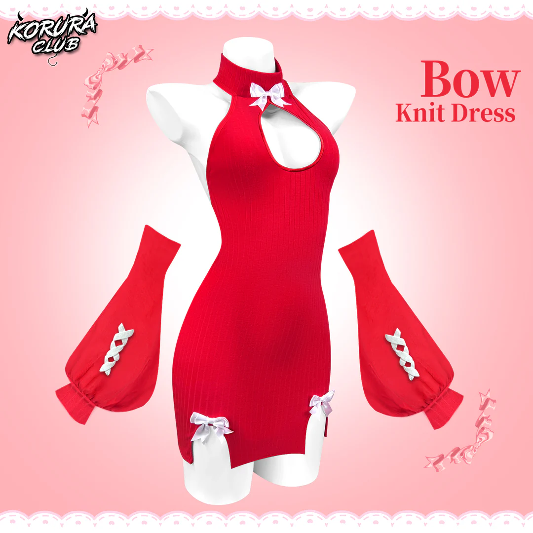 Christmas Bow sweater KO130 （3-Piece Set）