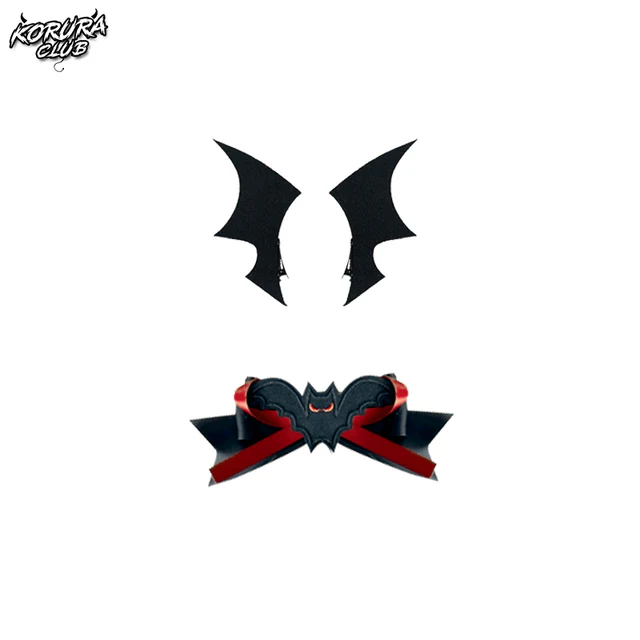 Korura Original Wig #005 Black and red – AkumaHime