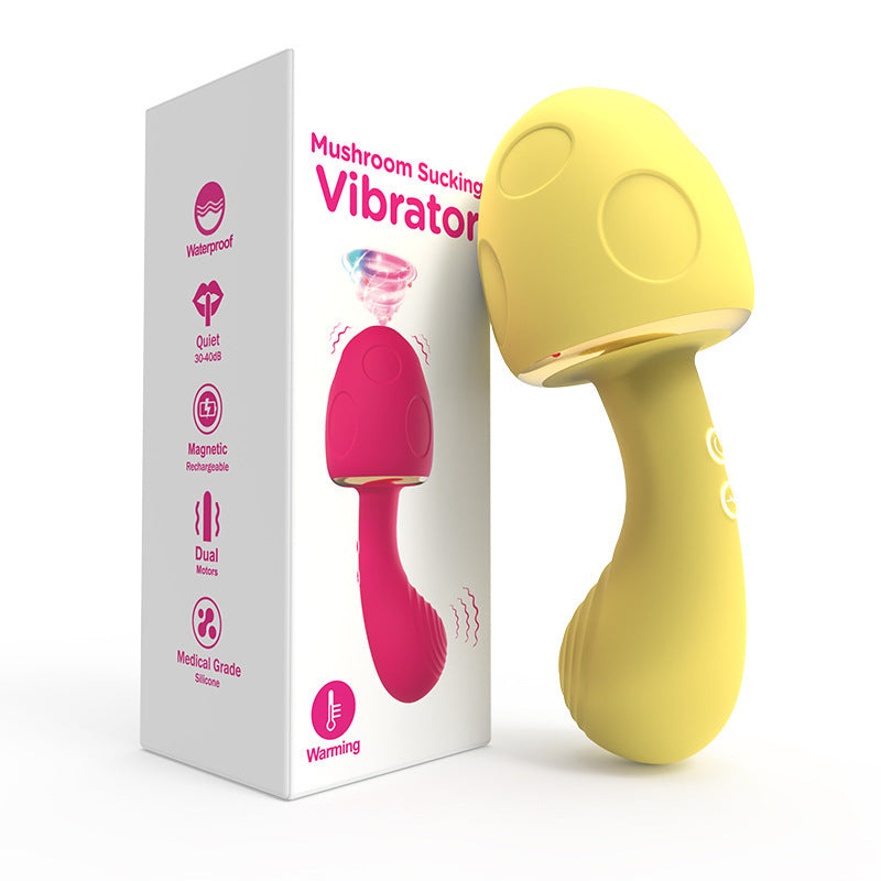 Mushroom Clitoral Sucking Vibrator Sex Toy T019