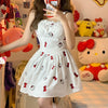 Cute kt cat with dress H093