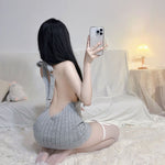 BACKLESS SWEATER H233