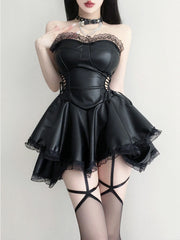 Black Wrap Dress SS3387