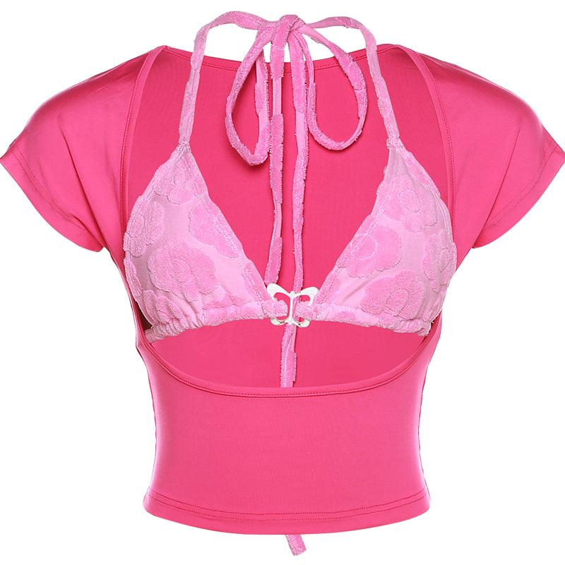 Pink Halter Underwear SS3399