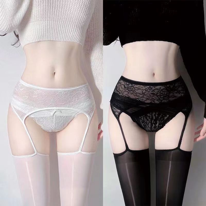 Lace suspender stockings S138