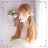 lolita champagne long curly wig SS2698