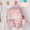 Cute contrast color backpack SS2685