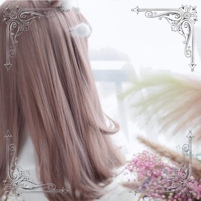 Lolita Pink Grey Wig WS1000