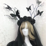 Gothic dark COS hair accessories WS3077
