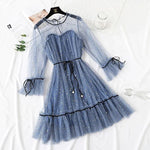 5 Colors Fairy Paillette Lace Tulle Dress SS2993