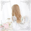 Lolita gold Long Curly Wig  WS1014