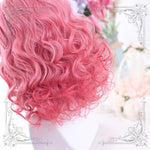 Harajuku Lolita Medium Length Curly Hair Wig WS1298