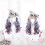 Lolita double ponytail gradient girl wig WS2073