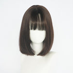 Lolita Natural Color Short Hair Wig WS1123