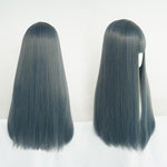 Fashion blue gray natural wig  WS1137