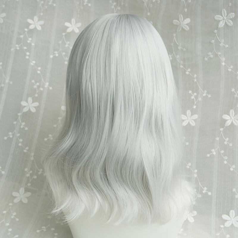 Harajuku silver short hair lolita wig WS1191