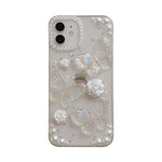 Pearl flower butterfly phone case SS2690