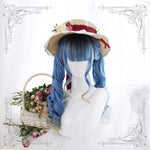Harajuku Lolita Curly Blue Wig WS1305