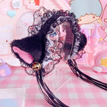 Lace cat ear headband   SS1270