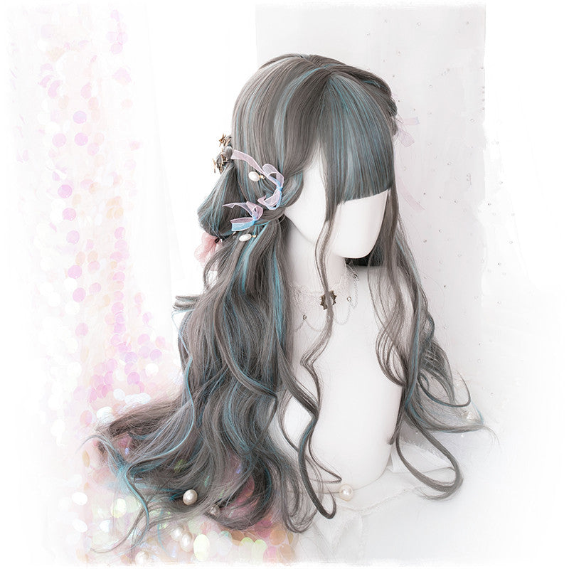 Lolita Harajuku Gradient Long Curly Wig WS2253