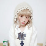 Vintage lace knitted hat  WS3034
