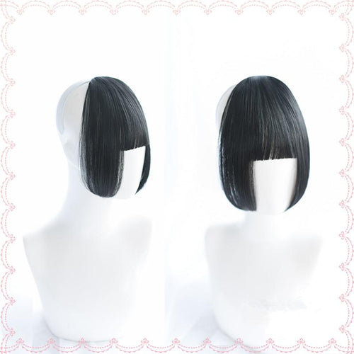 Princess cut two-dimensional fake bangs wig WS2066