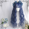 Harajuku lolita glaze blue wig WS2195