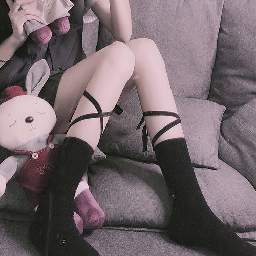 Lolita Cross Lace Socks  SS1235