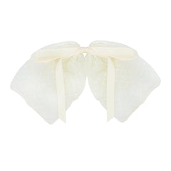 Gentle mesh bow hairpin WS3071