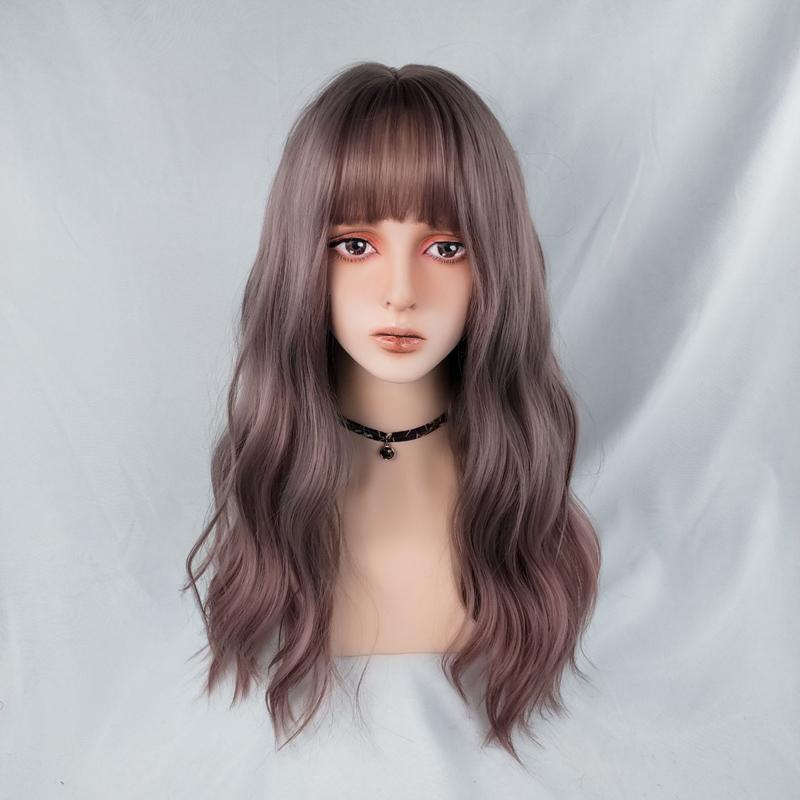 Harajuku Wool Volume Grey Lolita Wig WS1149
