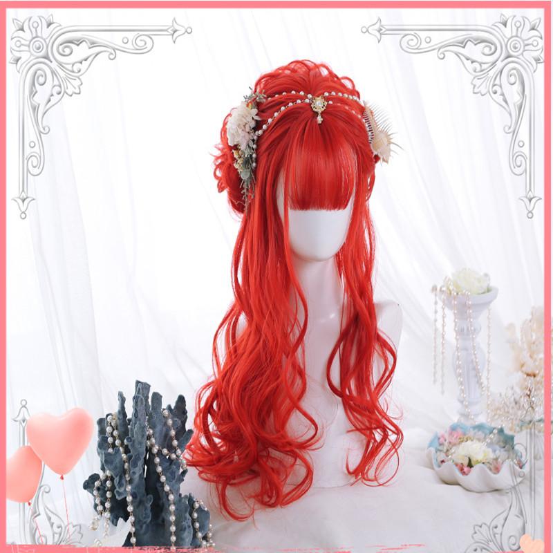 Harajuku Lolita Long Curly Hair Big Wave Wig WS1330