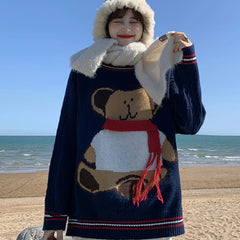 Cute bear knitted sweater SS2386