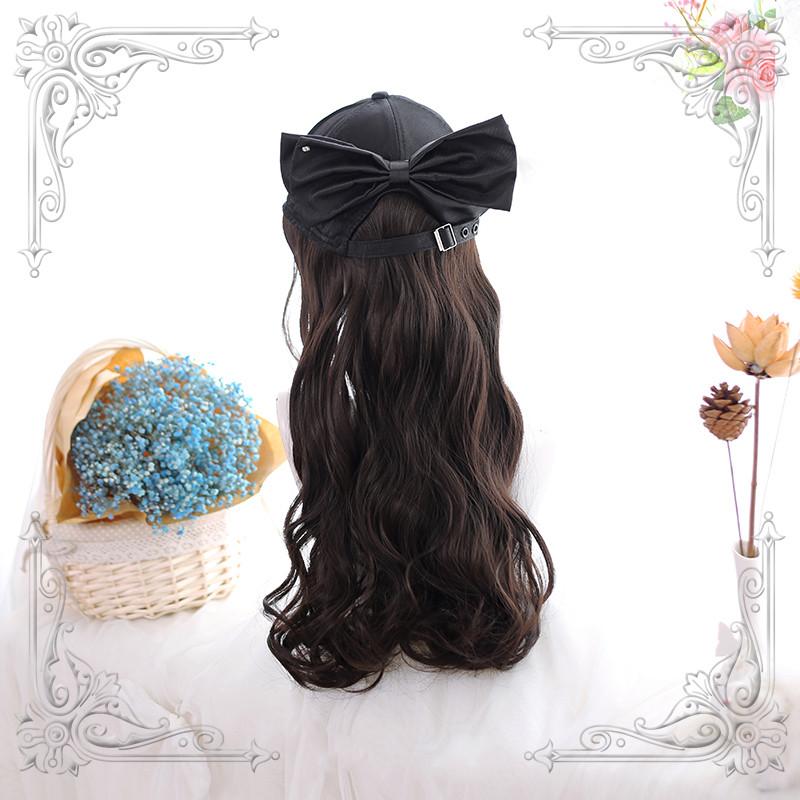 Lolita black hat wig  WS1329