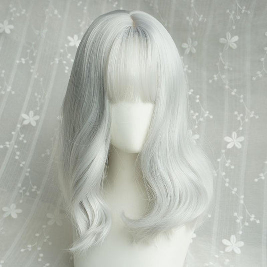 Harajuku silver short hair lolita wig WS1191