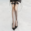 Lady's stockings with bow decoration SS1155