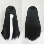 Harajuku sweet and cute black lolita wig WS1194