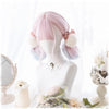 Lolita Pink Curly Wigs WS1091
