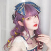 Long curly hair lolita purple gradient wig WS2134