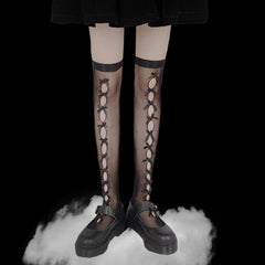 Lolita bow jk socks SS3022