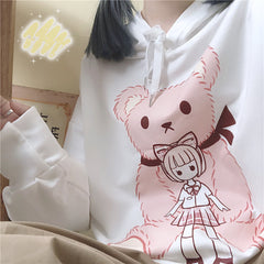 Sweet and cute bear sweater SS2401