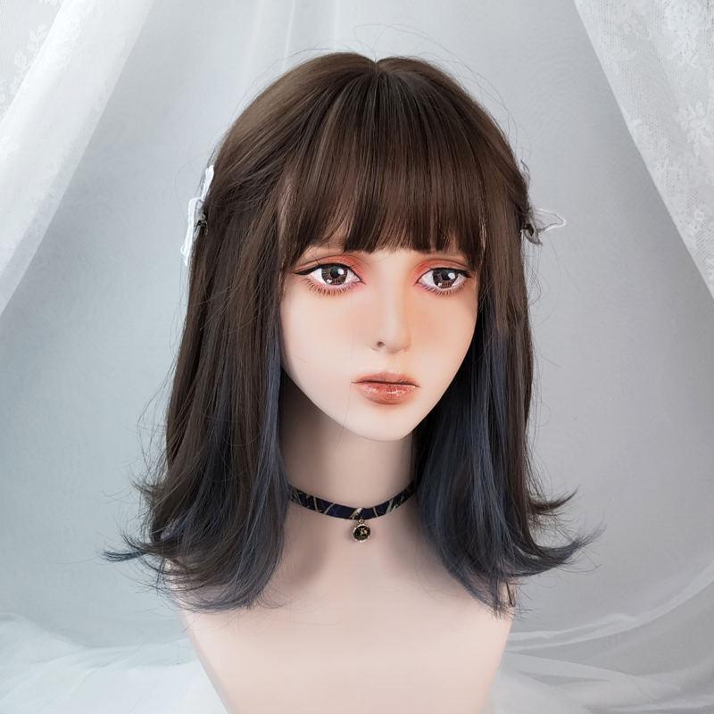 Sweet and cute mixed color lolita wig WS1195