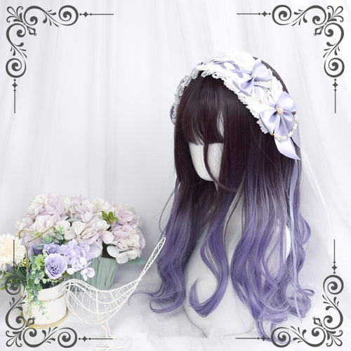 Loli natural purple wig WS2304