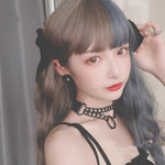 Long curly hair lolita two-color highlight wig WS2143
