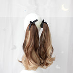 Lace-up double ponytail wig accessories WS2354